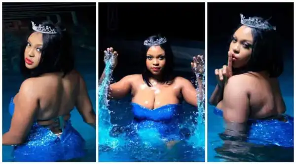 Actress, Sapphire Ogodo, Stuns In New Birthday Photos, Declares TBoss As #BBNaija Winner.